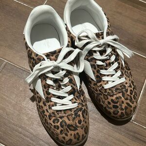 Leopard Print Women's Sneakers